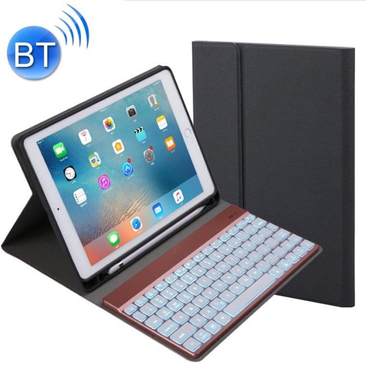 Futteral til  iPad Pro 9.7 ", iPad Air, iPad Air 2 - Avtagbart tastatur LED