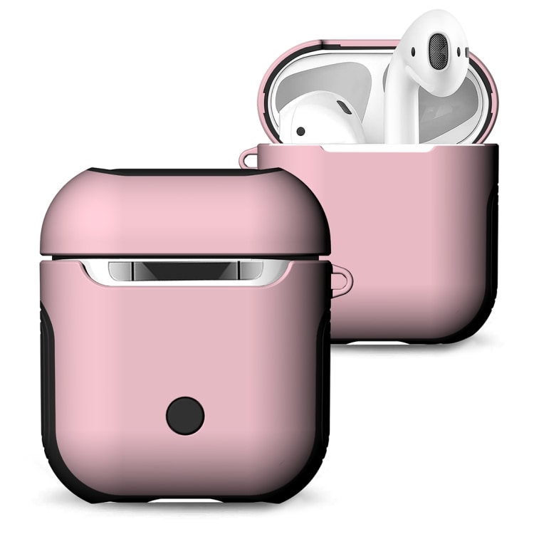 Silikonfutteral/beskyttelse til Apple Airpods - Rosa