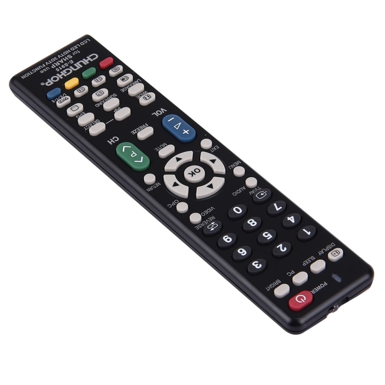 Universell fjernkontroll for Sharp LCD-, LED- og plasma-TV-er
