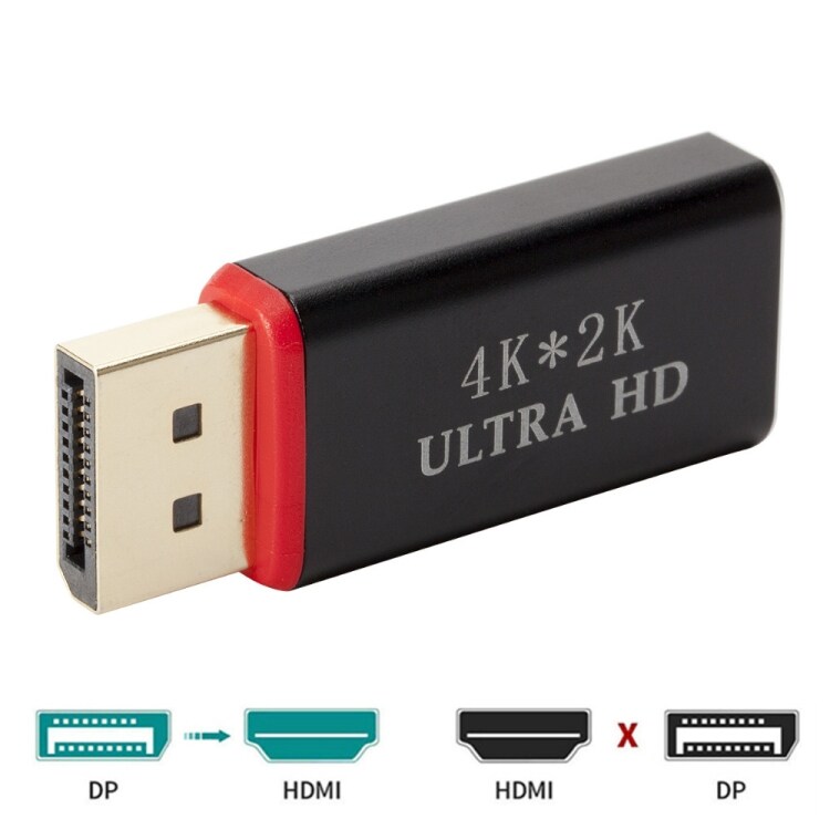 Displayport til HDMI adapter 4K x 2K