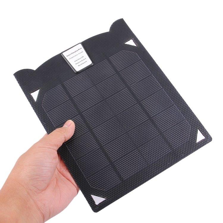 Portabel Solcellelader til Mobiltelefoner