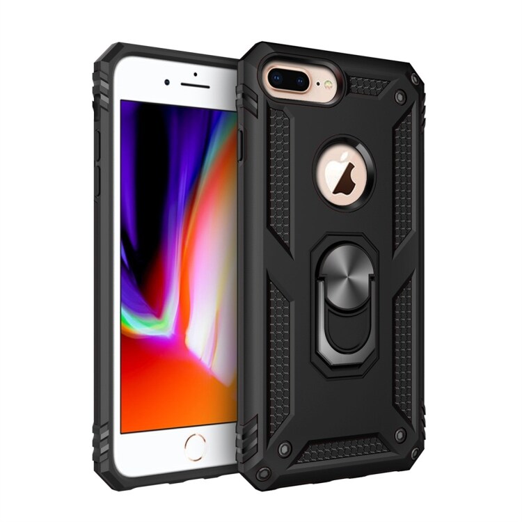 Shockproof Deksel med ringholder iPhone 7 / 8 Plus