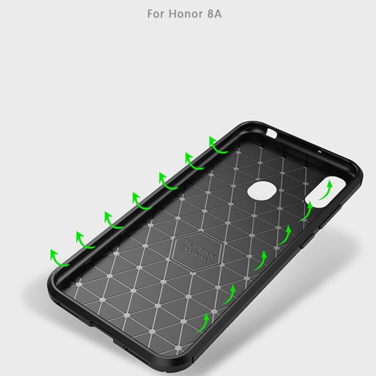 Deksel Schockproof Carbonfiber Huawei Honor 8A