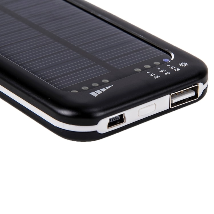 Solcellelader til Mobiltelefon - 3500mAh