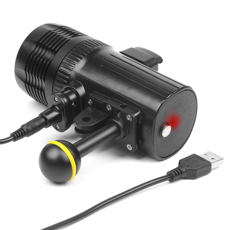 Undervannslampe LED GoPro HERO7 /6 /5 1500 Lumen 60m