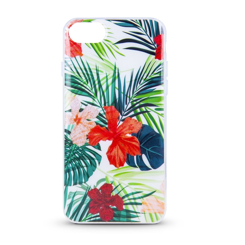 Deksel Tropiske blomster - Huawei Y6 2018