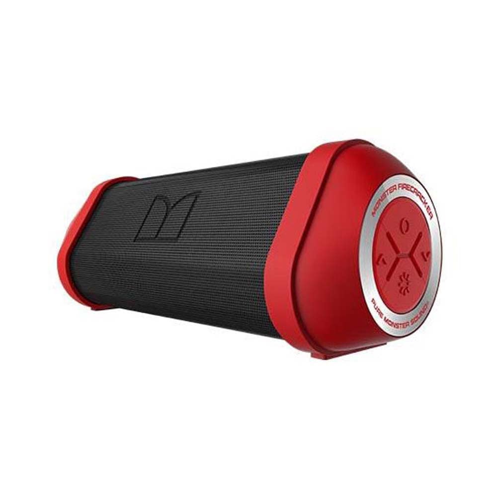 Monster Firecracker Bluetooth Høyttaler Rød