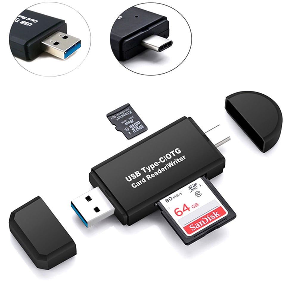 Minnekortleser USB 3.0 / USB Type C