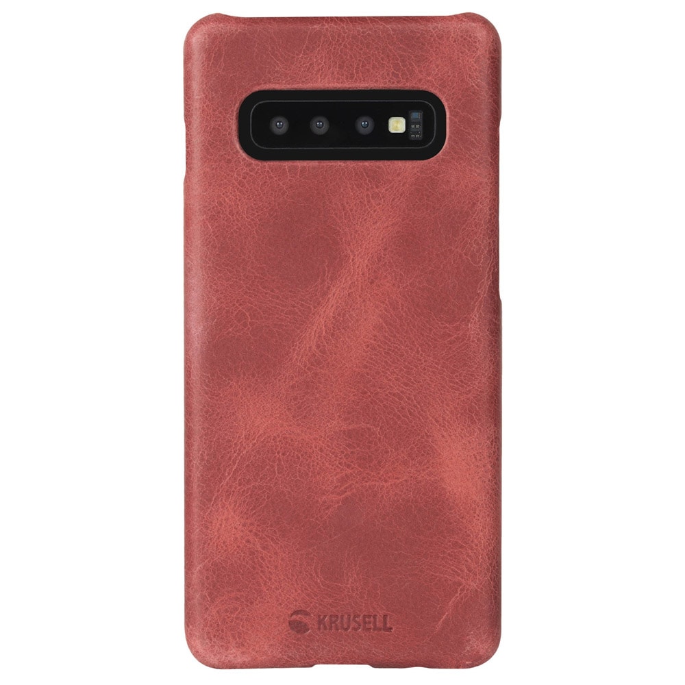 Krusell Sunne Cover  Samsung Galaxy S10 Rød