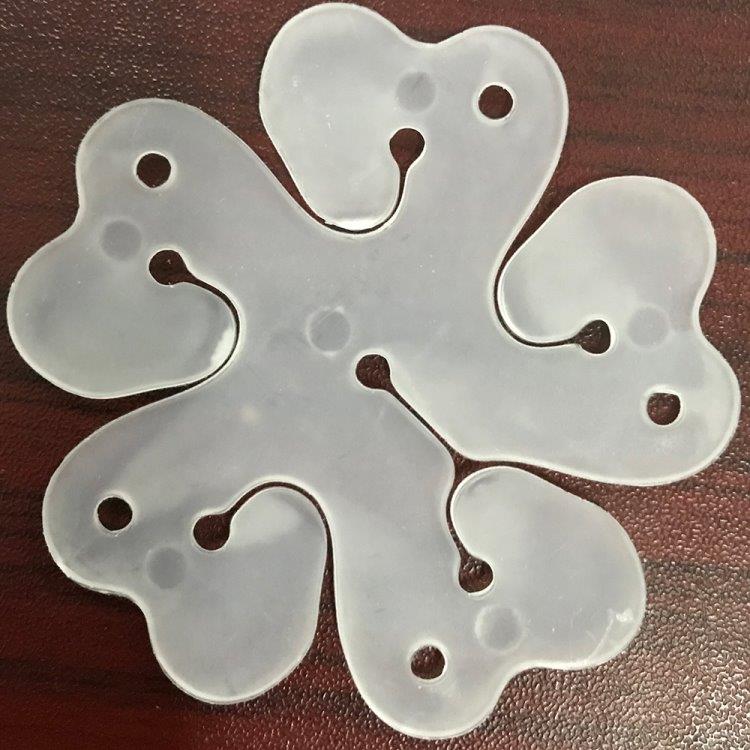 5-Pack Ballongholder Blomst - Ballongstickers / dekorasjonsfeste