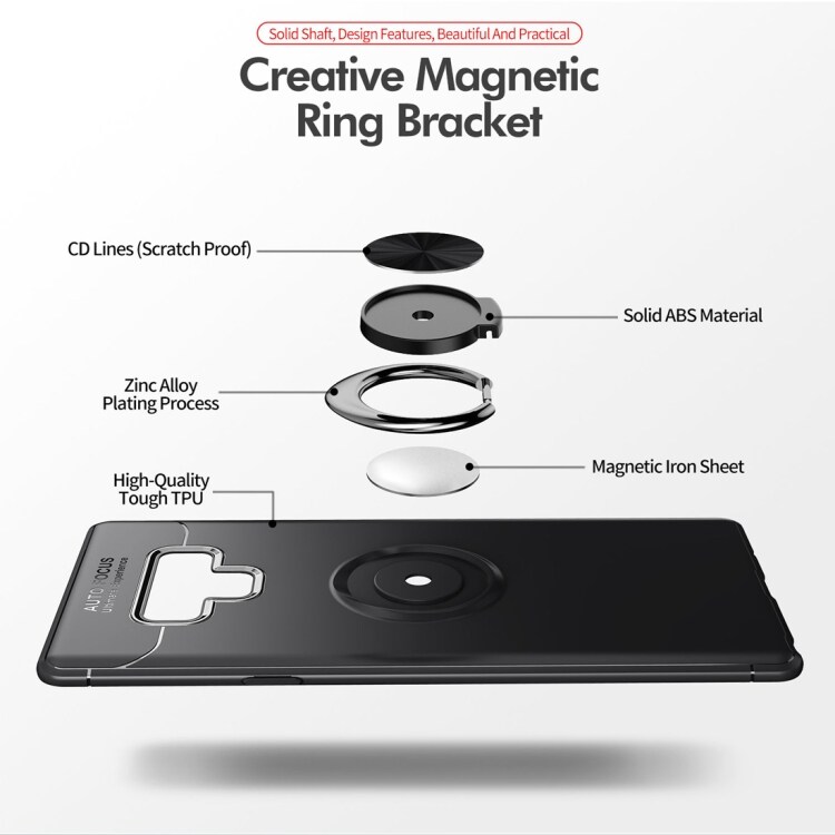 Mobildeksel med ringholder Samsung Galaxy Note 9