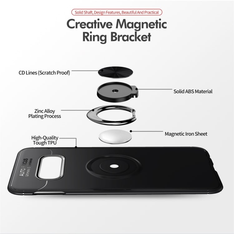 Deksel med usynlig ringholder Samsung Galaxy S10 E