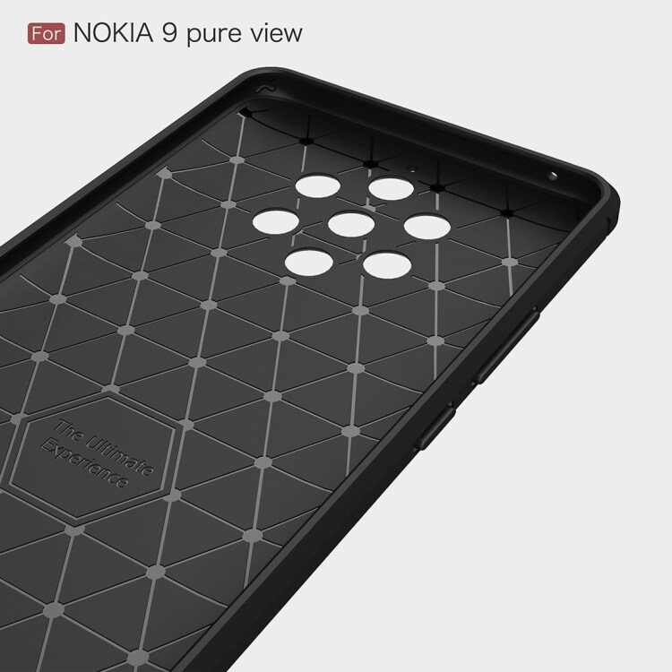 Mobildeksel Carbon Fiber Nokia 9 Pure View