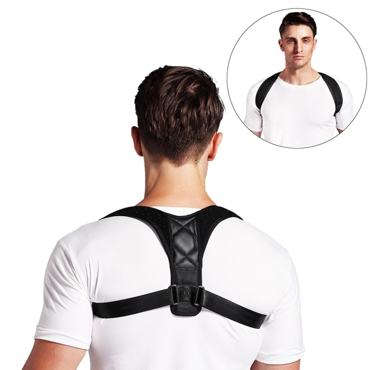 Justerbar Ryggstøtte / støttebelte for bedre holdning - Størrelse XL