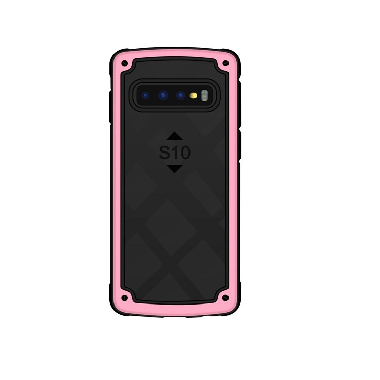 Shockproof Deksel Samsung Galaxy S10+ (Pink)