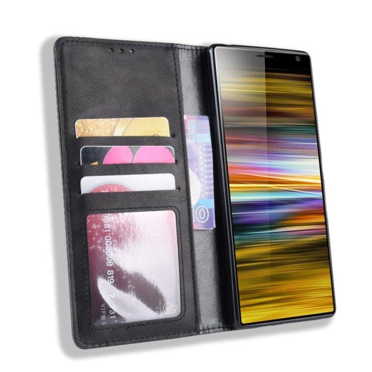 Lommebokfutteral til Sony Xperia 10 med magnetdeksel
