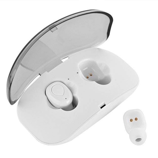 Bluetooth Handsfree Earbuds med ladefutteral