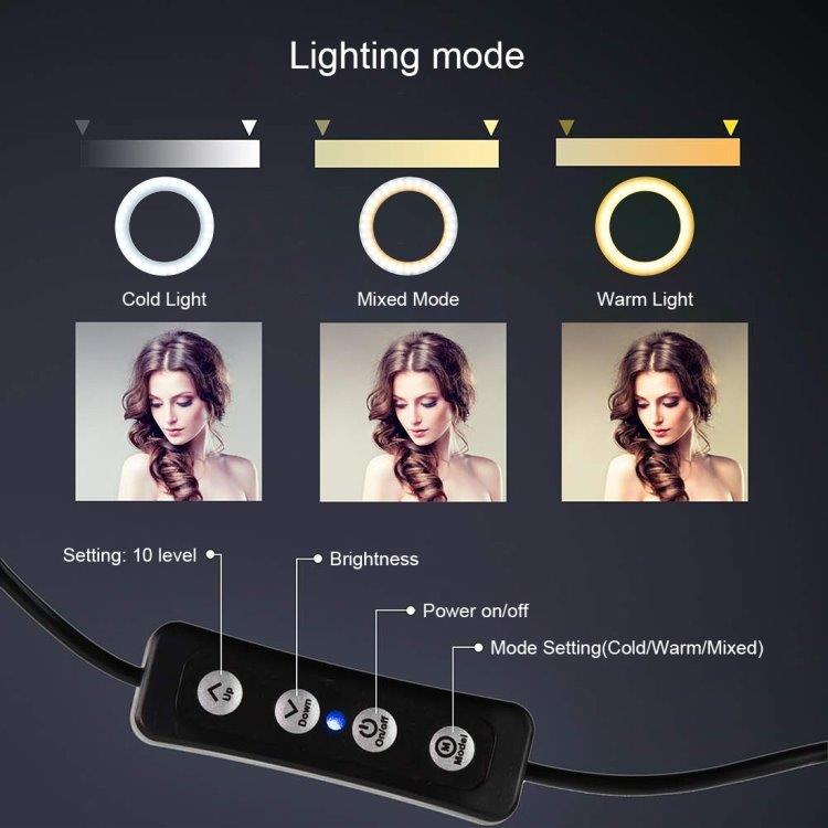 USB LED Ring belysning
