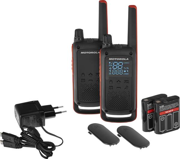 Motorola Talkabout T82  Walkie Talkie - 2 stk