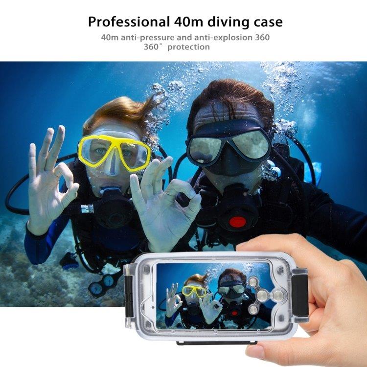 Undervannsveske 40 meter iPhone 8 & 7