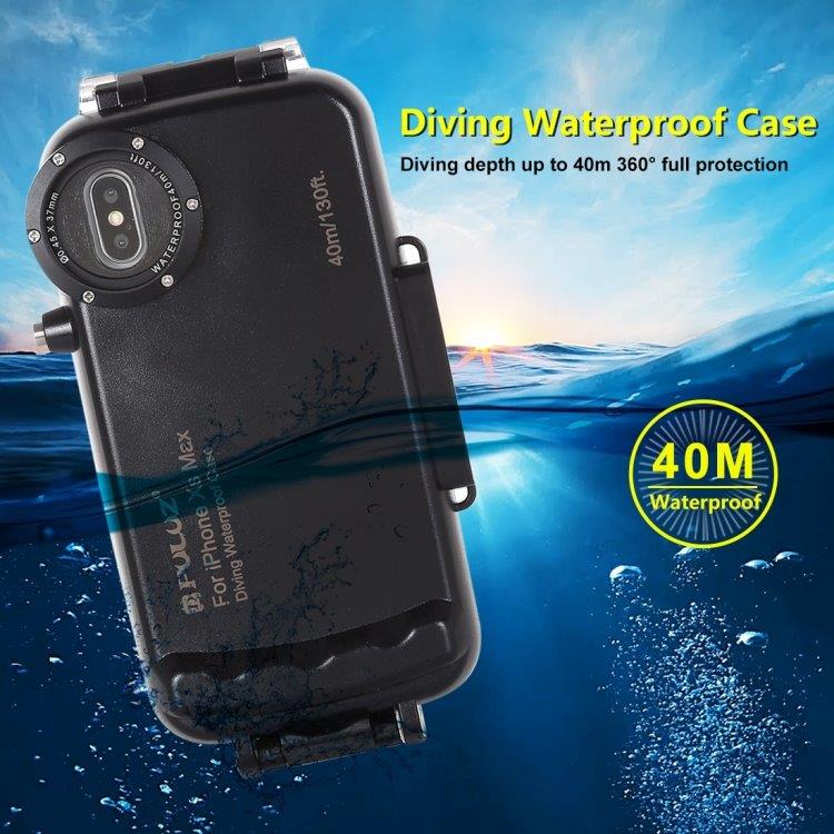 Undervannsveske 40 Meter iPhone XS Max