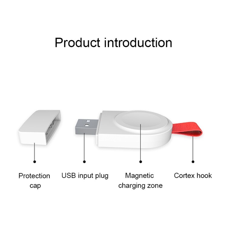 USB QI Lader Apple Watch 4 & 3 & 2 & 1