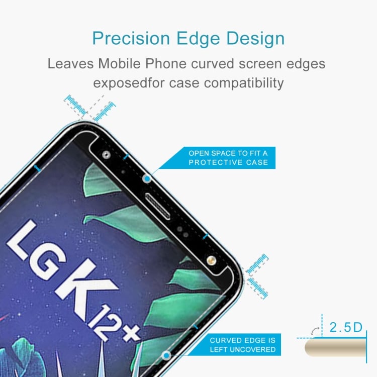 Herdet skjermbeskyttelse av glass stil LG K40