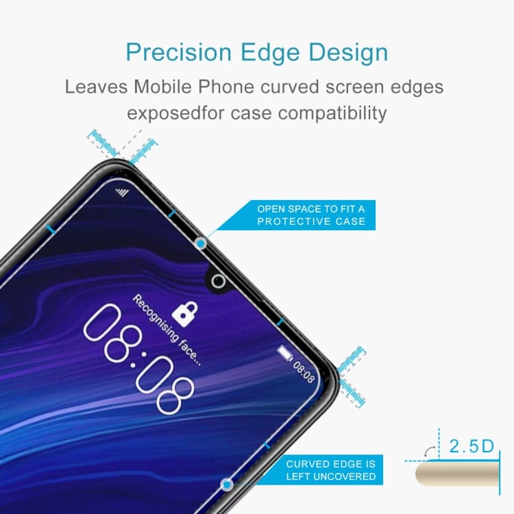 Herdet skjermbeskyttelse av glass til Huawei P30