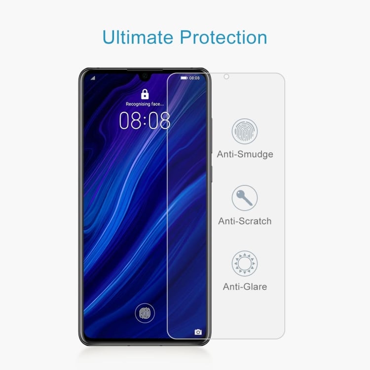 Herdet skjermbeskyttelse av glass til Huawei P30