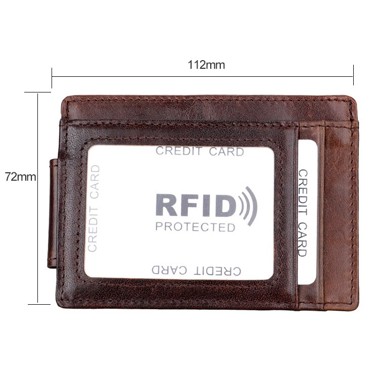 RFID Kortholder med vindu