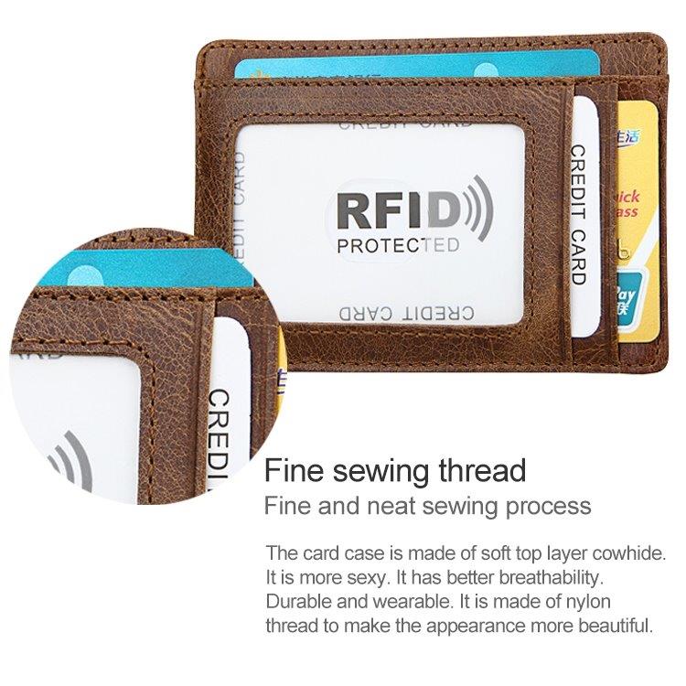 RFID Kortholder med vindu
