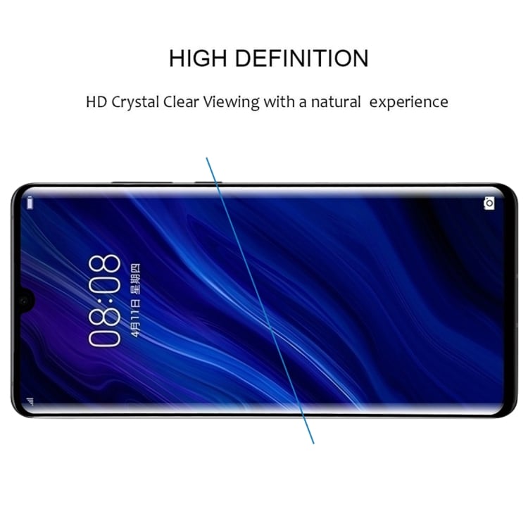 3D Full Skjermbeskyttelse av herdet Glass Huawei P30 Pro