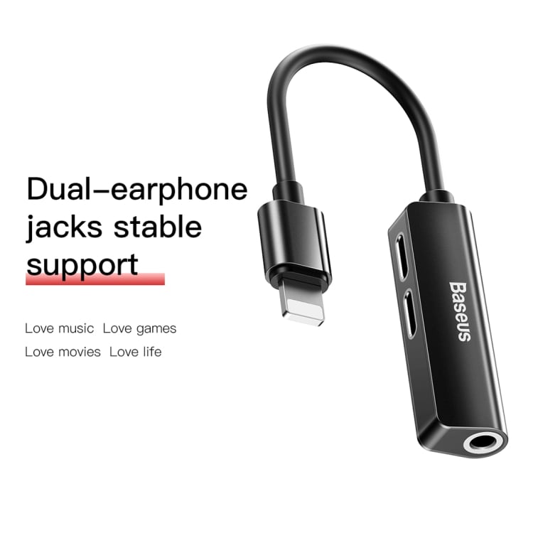 iPhone Adapter Lading / headset & 3,5mm