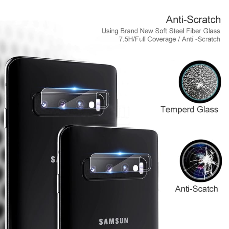 Herdet skjermbeskyttelse av glass til bakre Kameralinse Samsung Galaxy S10E