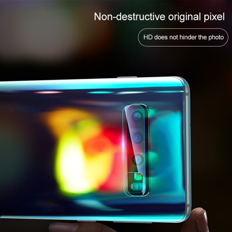 Herdet skjermbeskyttelse av glass til bakre Kameralinse Samsung Galaxy S10