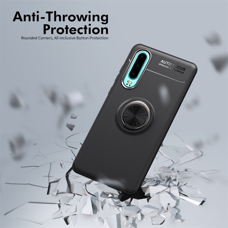 lenuo Shockproof Deksel Huawei P30 med usynlig holder