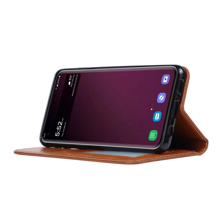 Lommebokfutteral med stativ Samsung Galaxy S10+ Svart