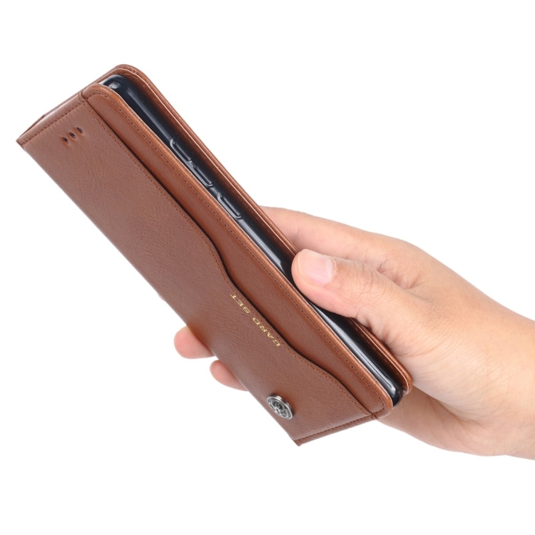 Lommebokfutteral med stativ Samsung Galaxy S10+ Svart