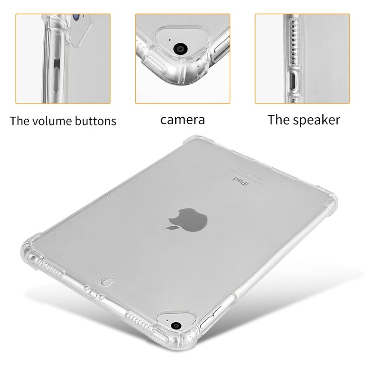 Shockproof TPU-deksel iPad mini 5 / 4 / 3 / 2 / 1 Rosa