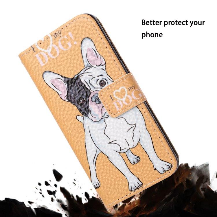Flipfutteral I Love My Dog med stativ Samsung Galaxy S10+