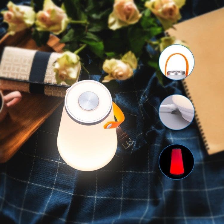 Portabel Campinglampe med touch