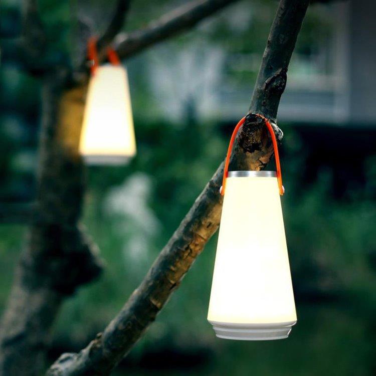 Portabel Campinglampe med touch