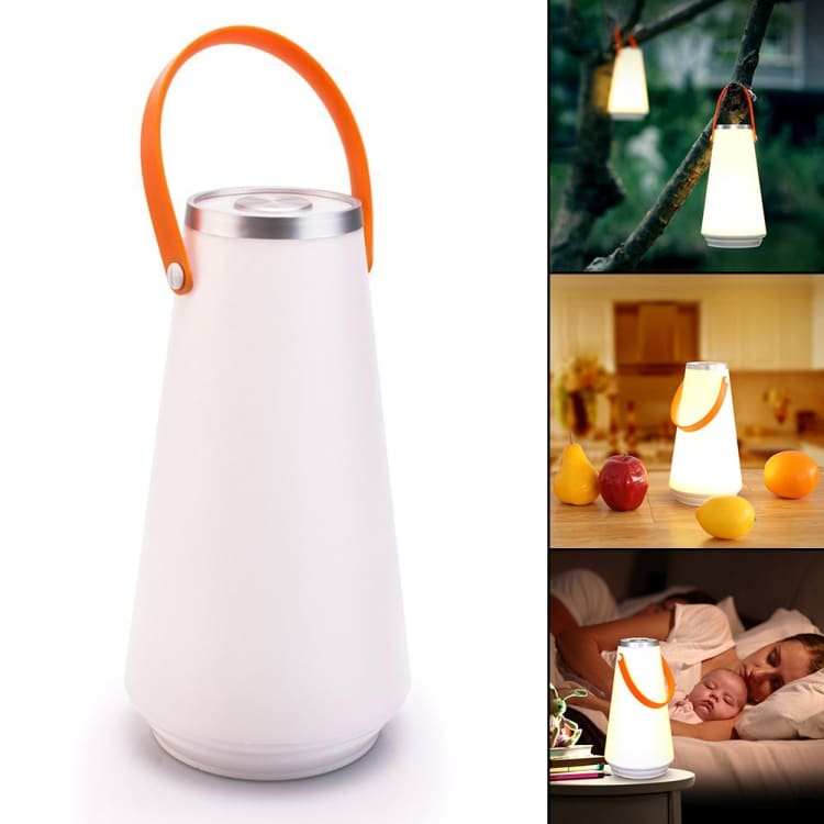 Portabel Campinglampe med touch