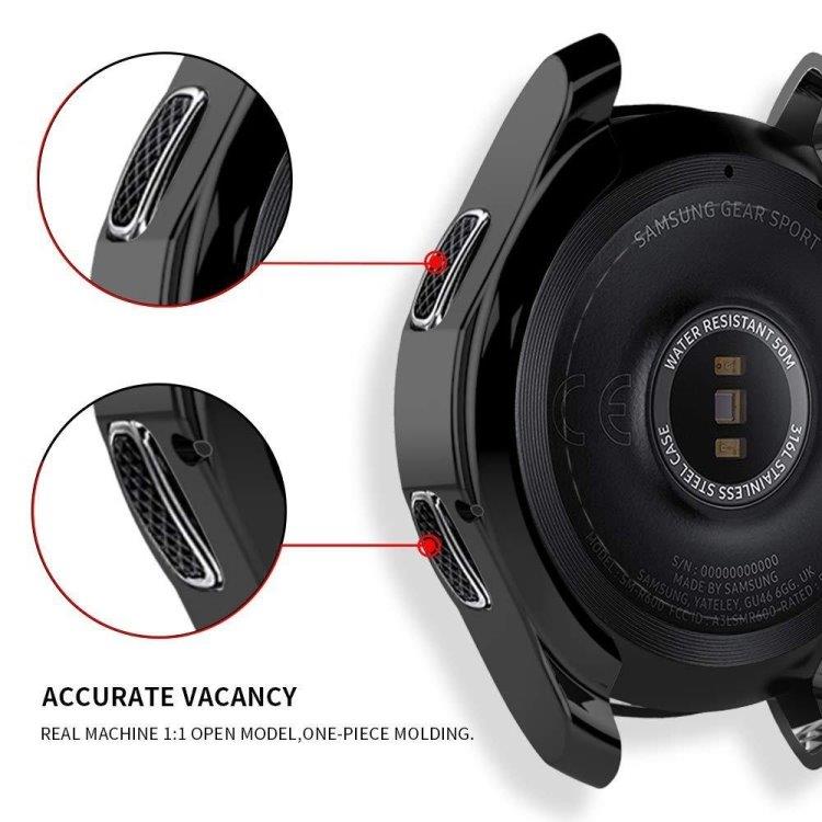 TPU Beskyttelsesdeksel Samsung Gear S3 Frontier 42mm Svart