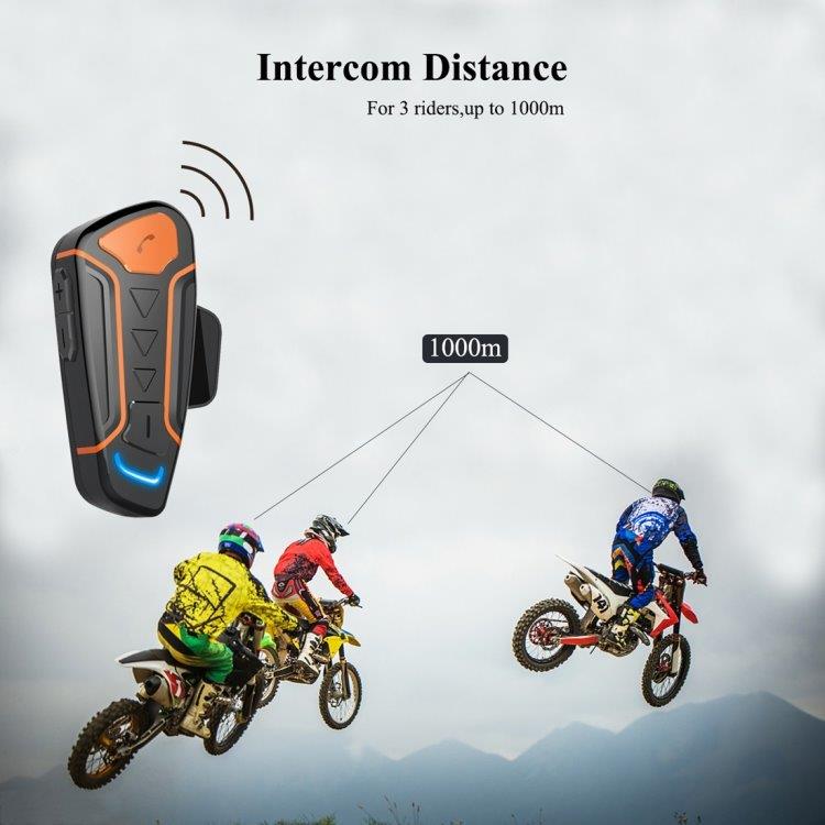 WT003 Intercom Bluetooth System Motorsykkel