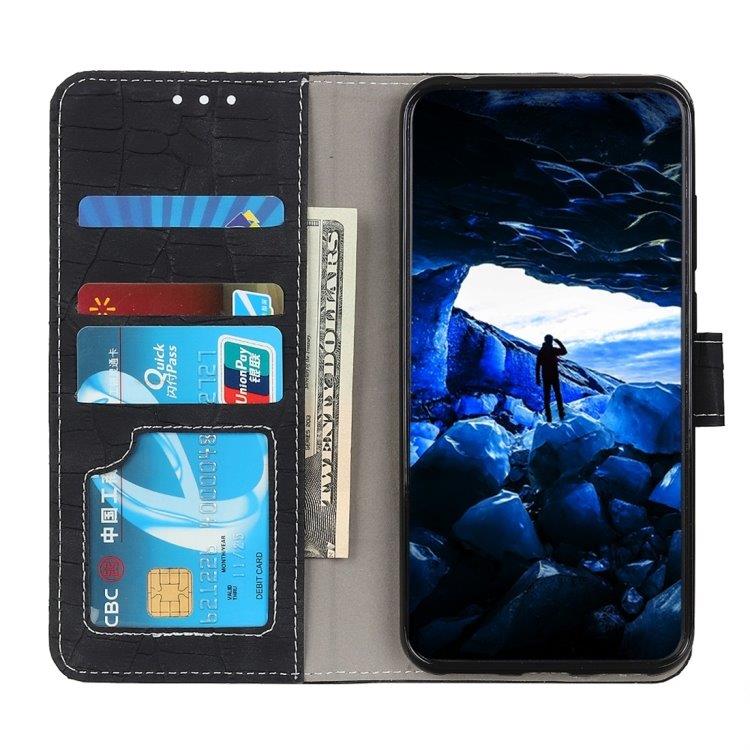 Lommebokfutteral med stativ Samsung Galaxy A40 Svart