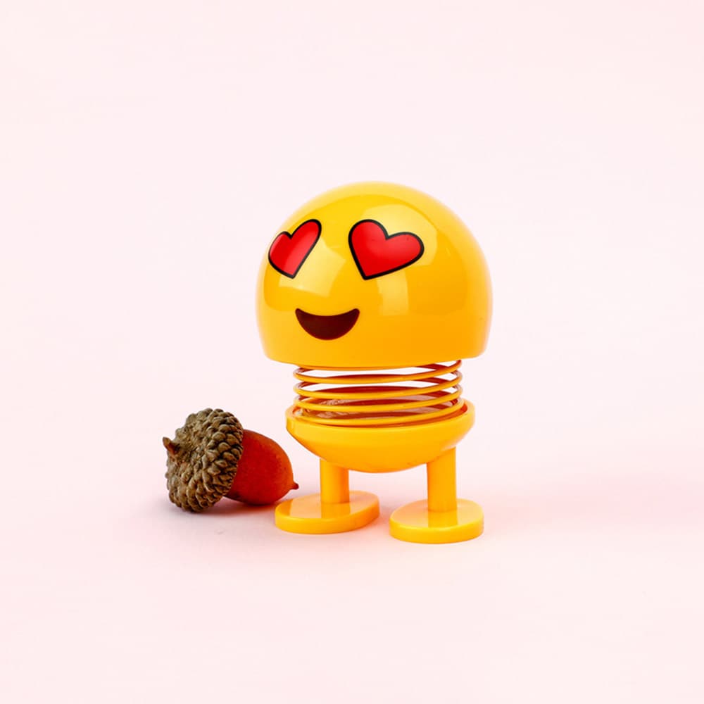 Emoji Bobblehead - Smiling Face With Heart-Eyes