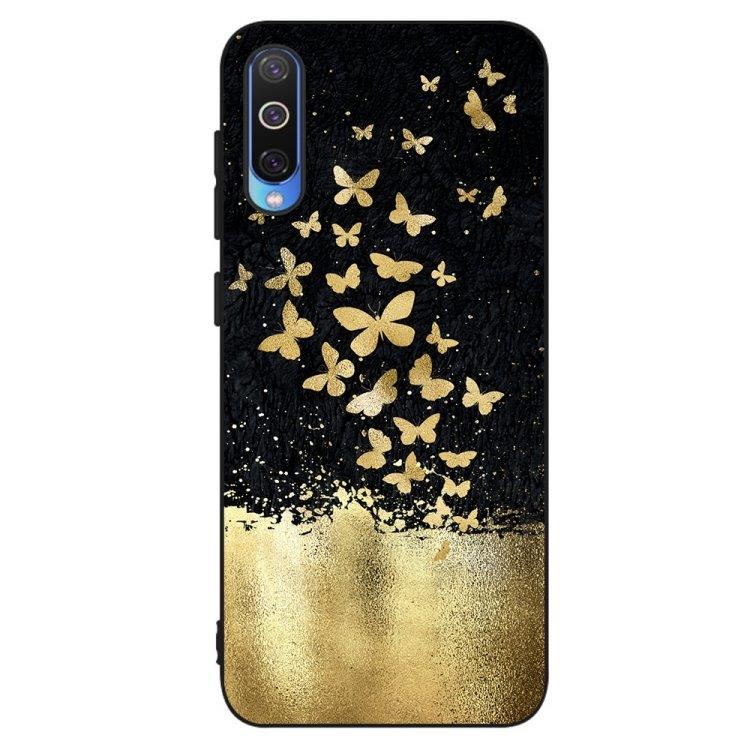 Gullfarget mykt deksel til Galaxy A50