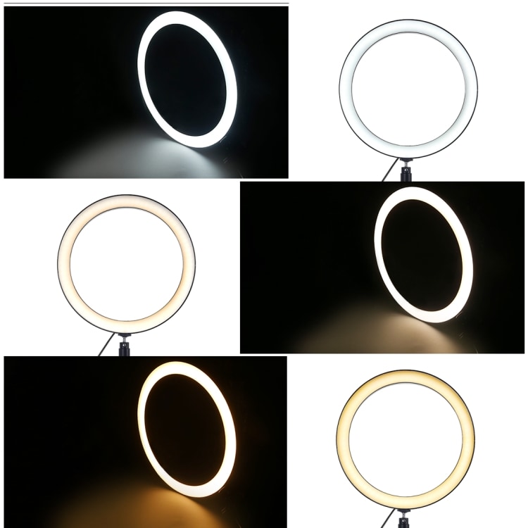 LED Ringlampe til Selfie og Fotografering