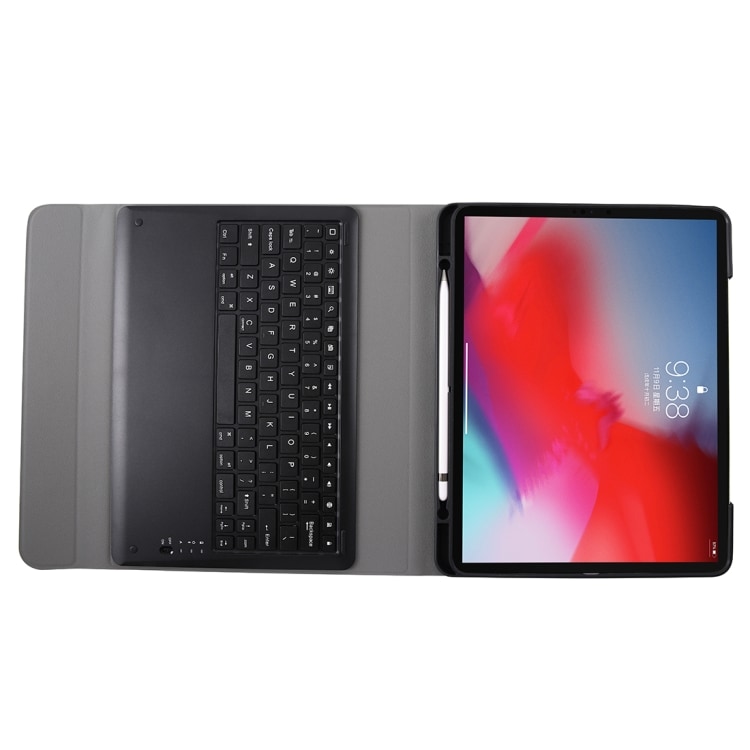 Bluetooth 3.0 Ultratynt Tastatur med futteral til iPad Pro 12.9 (2018)